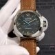 Copy Panerai Luminor FLYBACK SS Brown Leather Bnad Watch PAM524 (3)_th.jpg